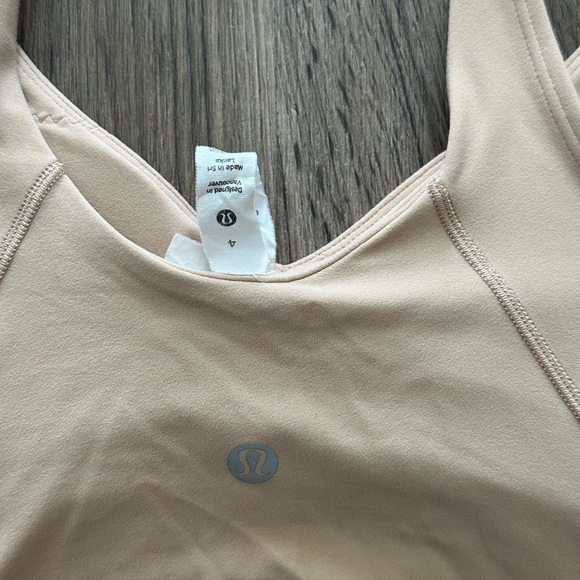 Lululemon Cream Seamless Bra Intimates & Sleepwear - Picture 3 of 3